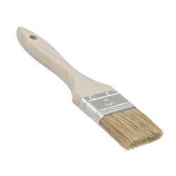 2" Natural Wooden Handle Paint Brush
